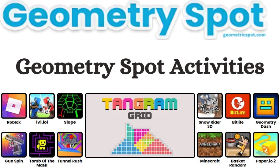 Geometry Spot Activities